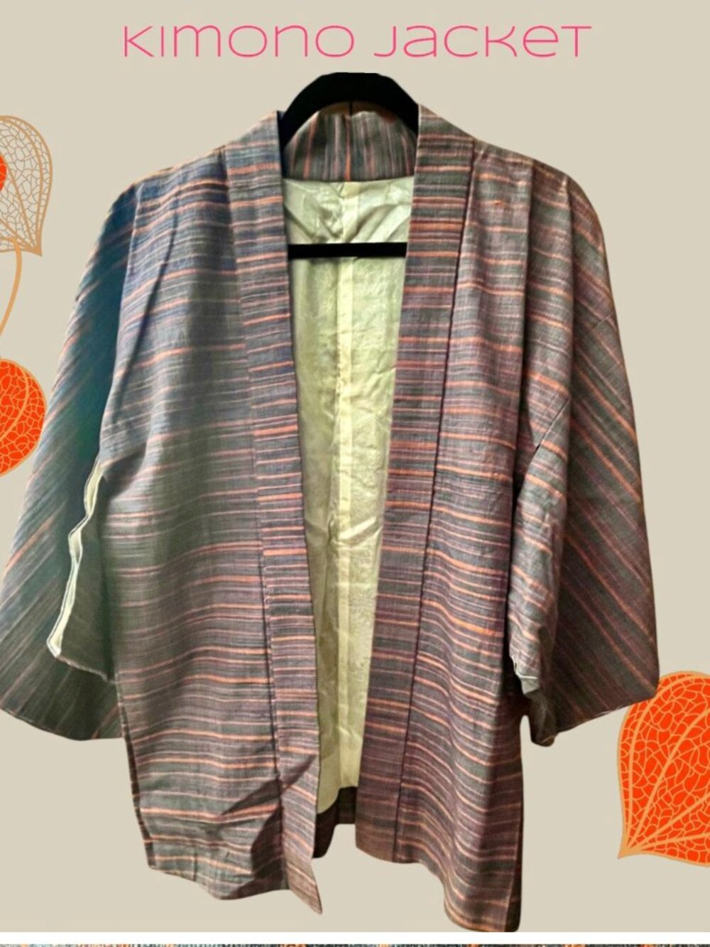 Authentic Women's Kimono Jacket - Picture 2 of 7
